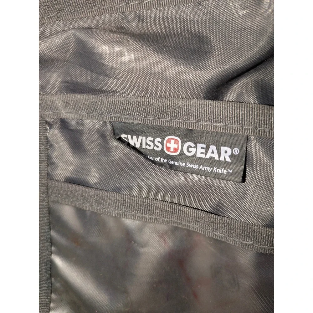 SwissGear ScanSmart Laptop Backpack Black TabletSafe Travel Bookbag 20x12x9
